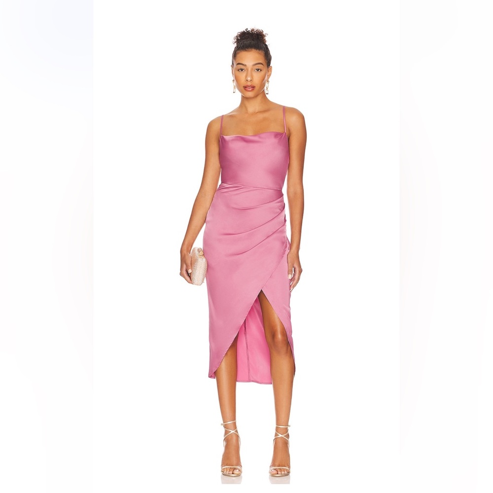 Wrap Midi Dress